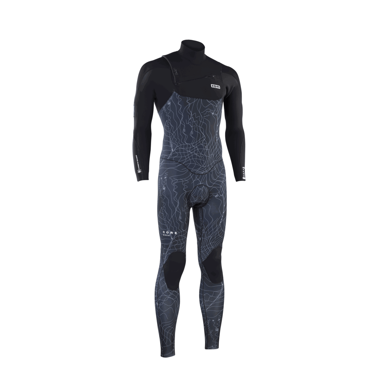 ION Seek Core 3/2 Front Zip Mens Wetsuit - Wetsuits | H2O Sports
