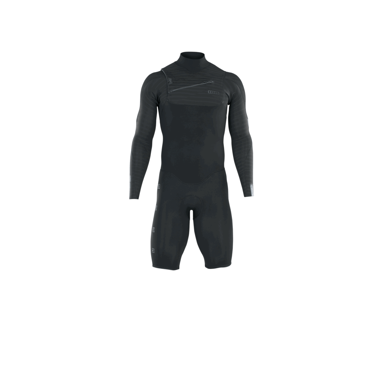 ION Seek Core 3/2 Shorty LS Front Zip Mens Wetsuit - Wetsuits | H2O Sports