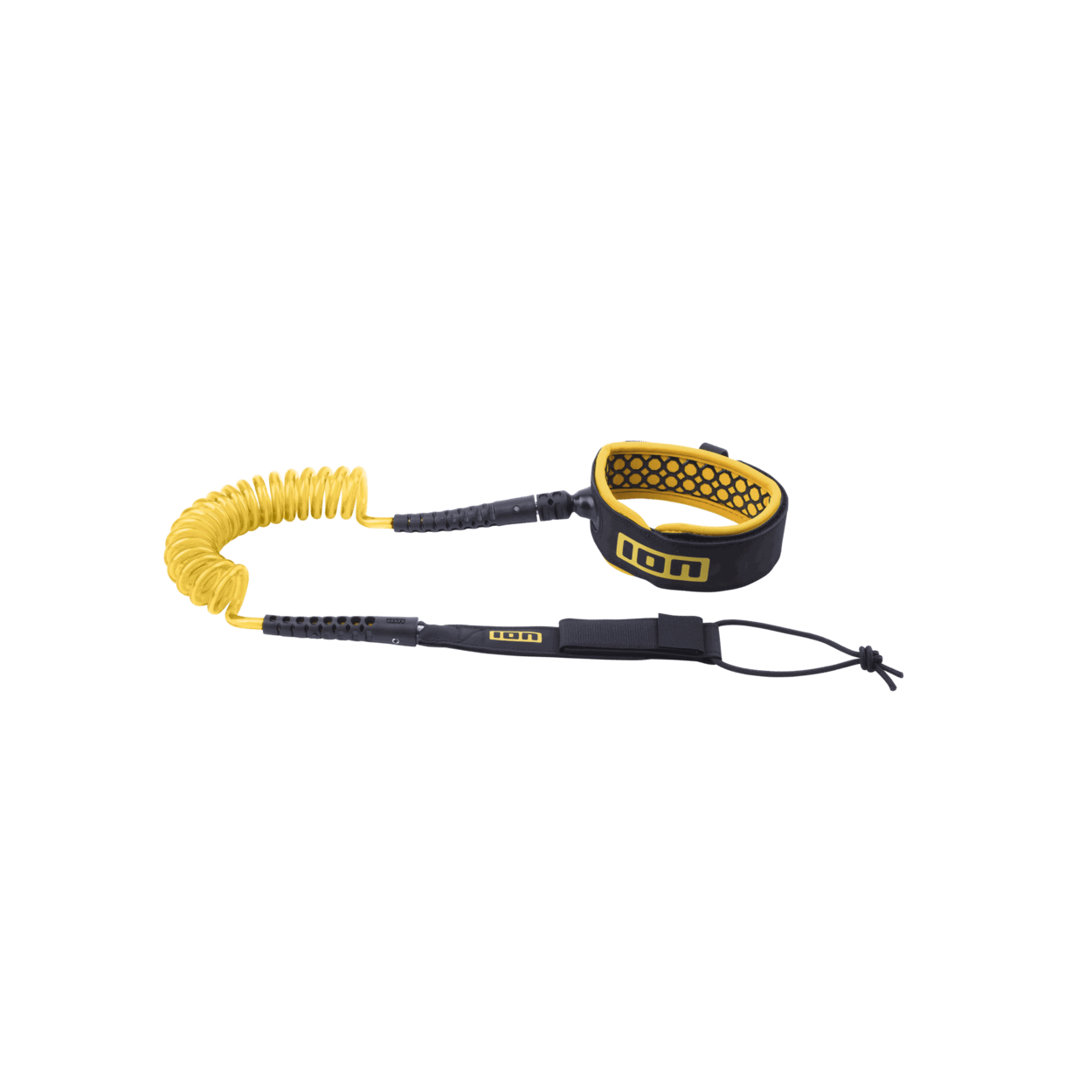 ION Wing Board Leash Core Coiled Knee - Wing Foil | H2O Sports
