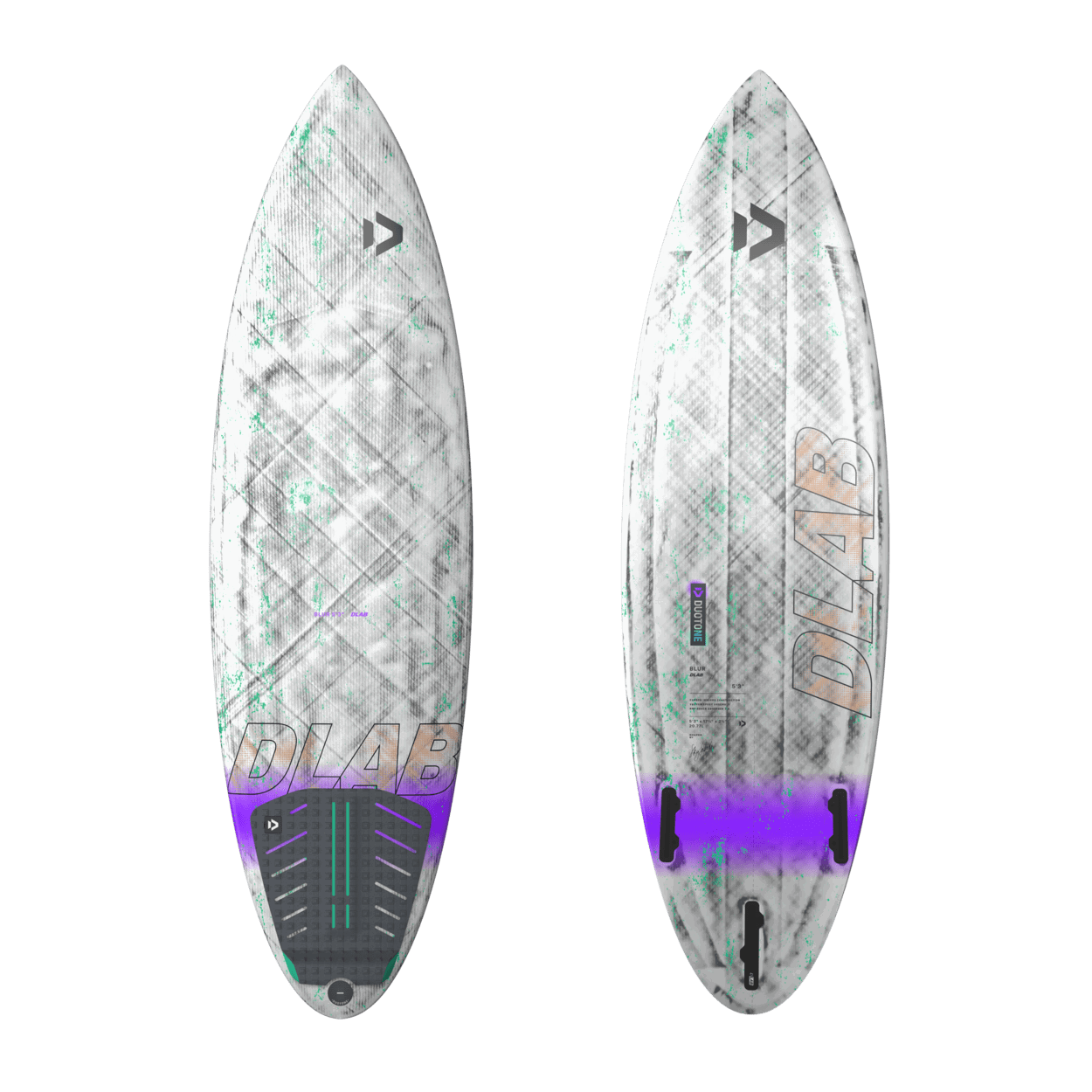 Duotone Blur D/LAB Kite Surfboard - Kitesurf | H2O Sports