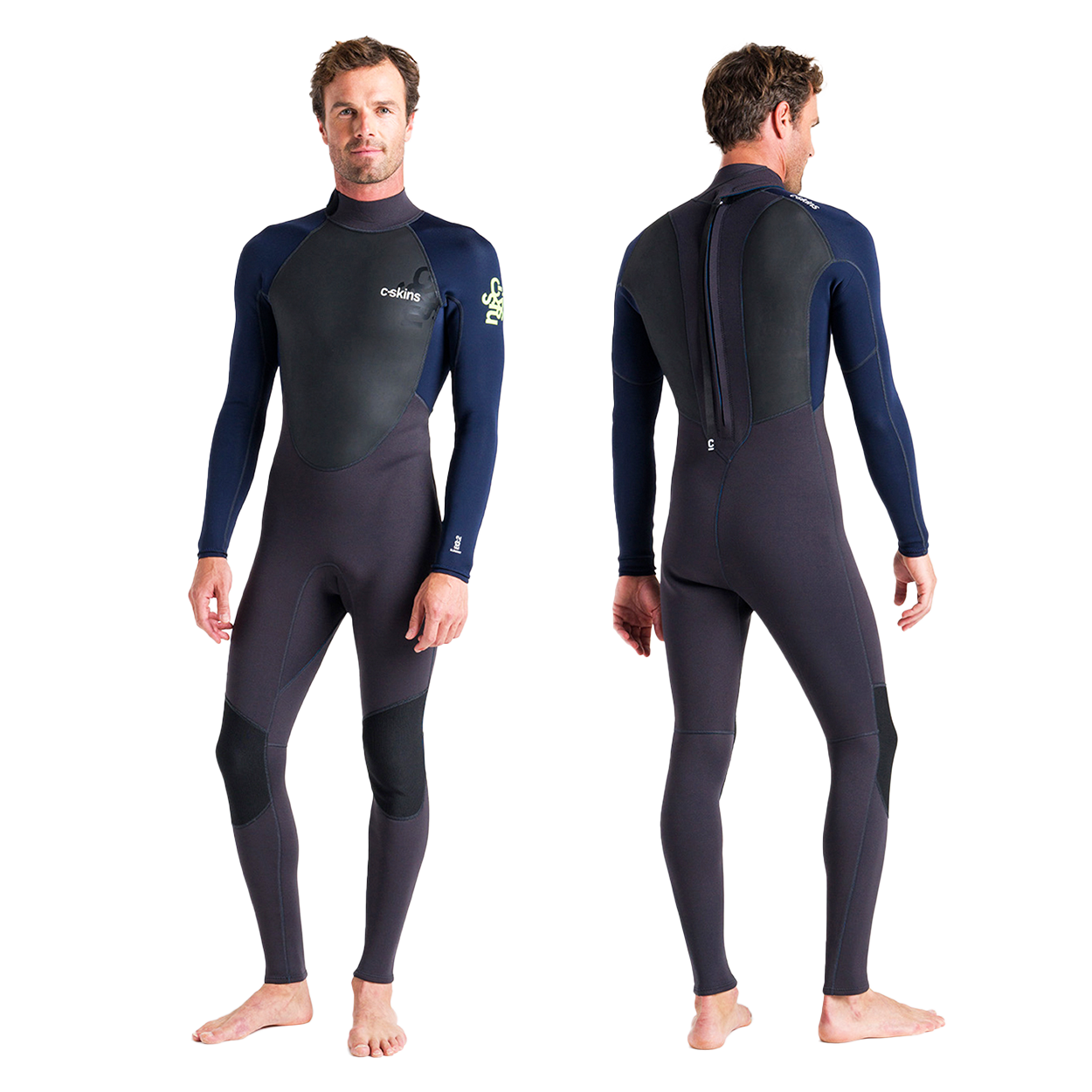 C-Skins Element 3:2 Back Zip Mens Wetsuit - Wetsuits | H2O Sports