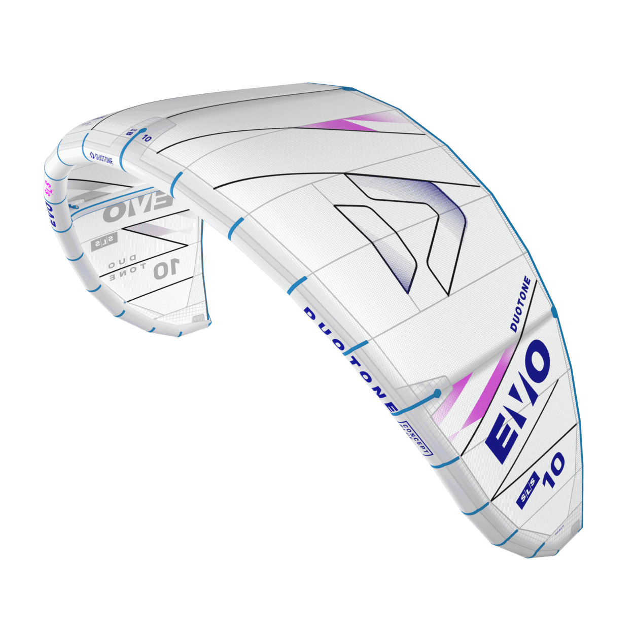 Duotone Evo SLS Concept Blue - Kitesurf | H2O Sports