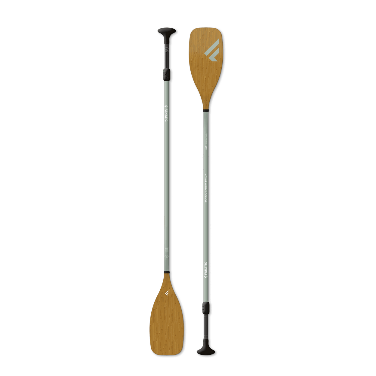 Fanatic Bamboo Carbon 60 Slim Adjustable Paddle - Paddle Board | H2O Sports