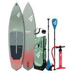 Fanatic Blitz Air SLT Inflatable Paddle Board Package - Paddle Board | H2O Sports