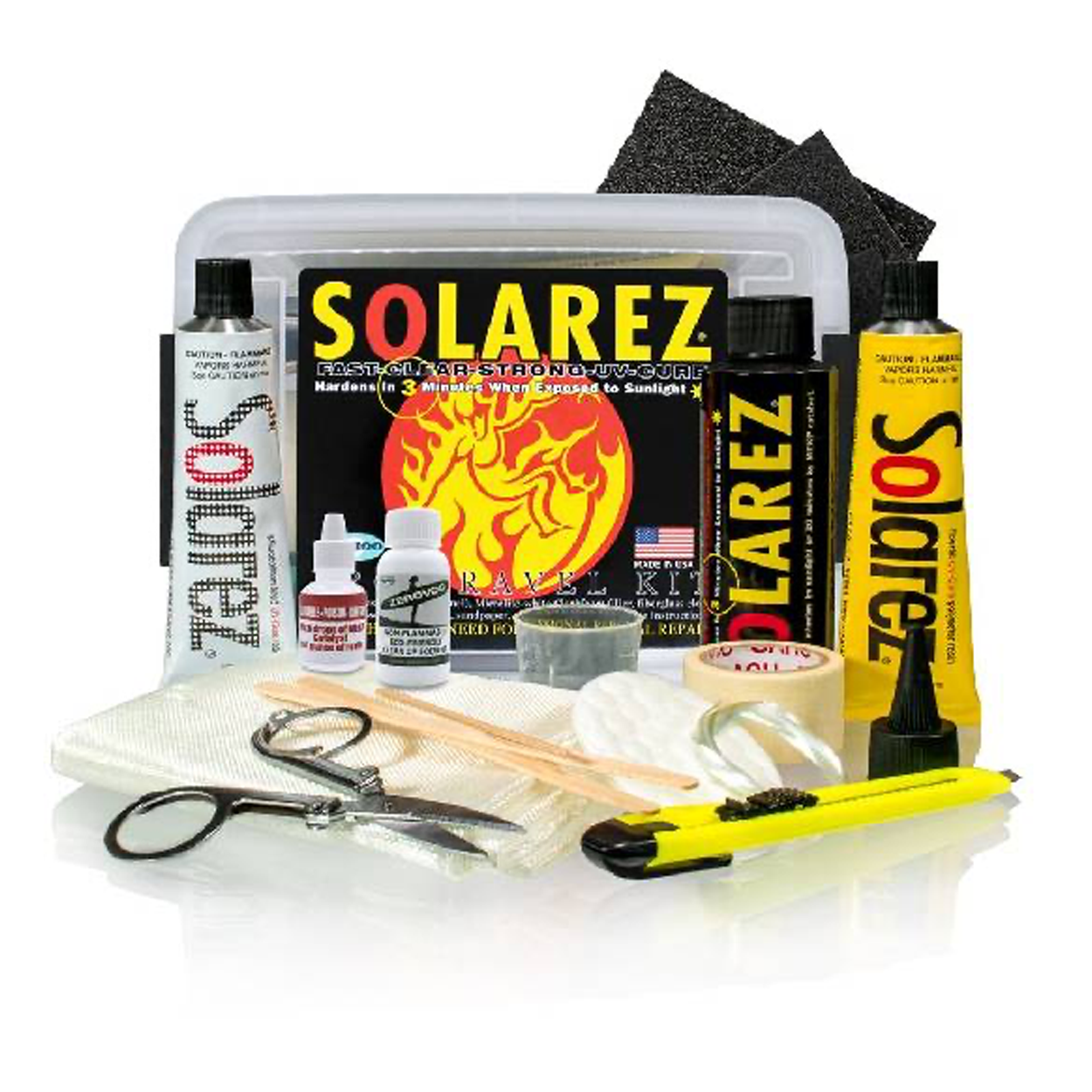 Solarez Polyester Pro Travel Kit - Surf | H2O Sports
