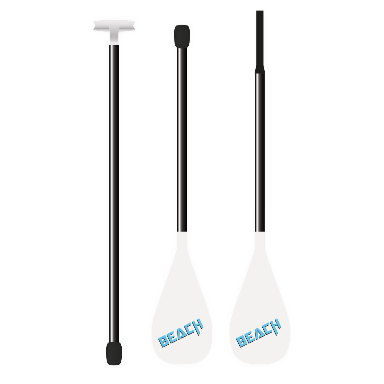 SUP-YAK Beach Alu Paddle