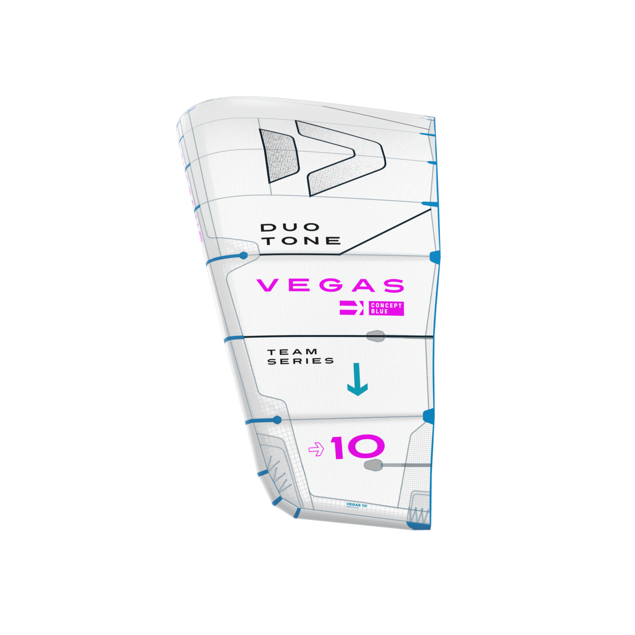 Duotone Vegas Concept Blue Kite - Kitesurf | H2O Sports