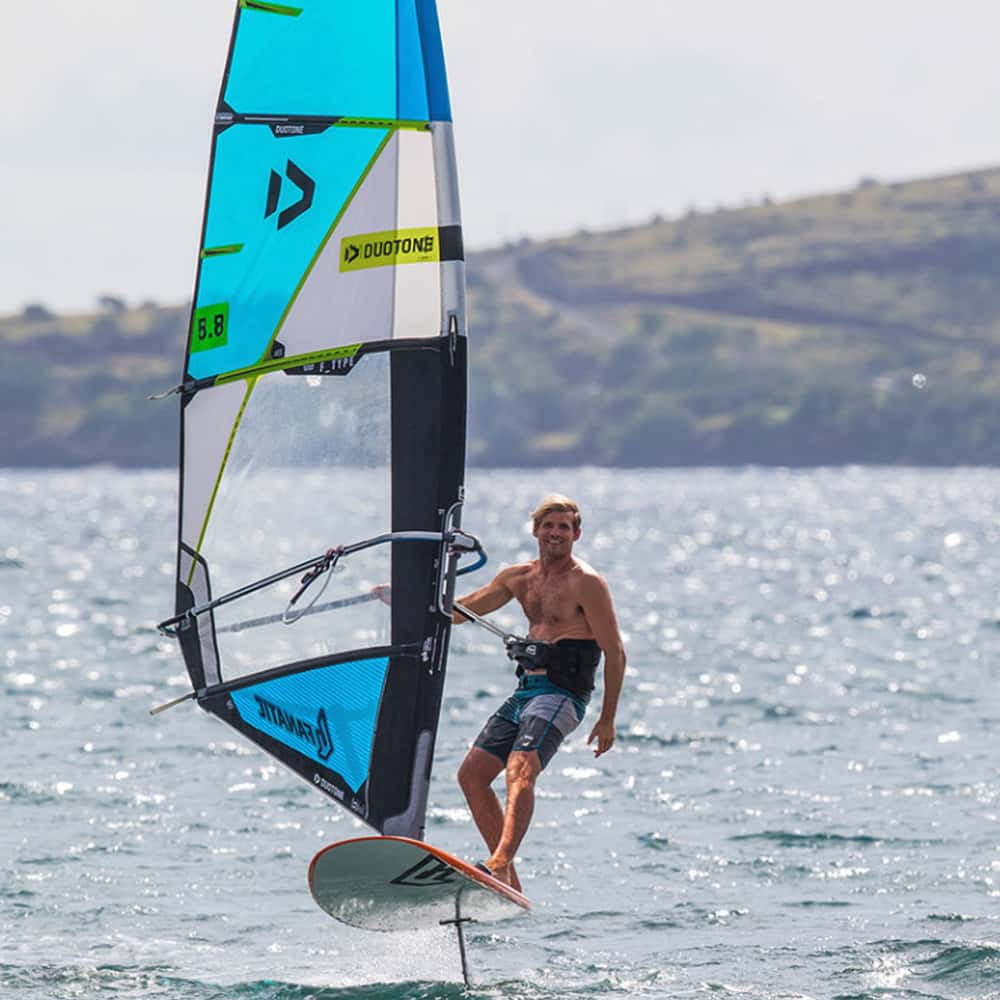 Duotone-FType-Windsurfing-Sail-2019-action