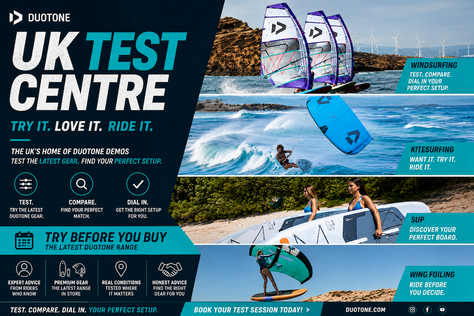 Duotone UK Test Centre is now LIVE