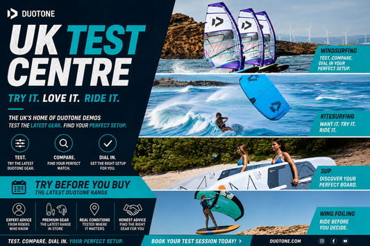 Duotone UK Test Centre is now LIVE