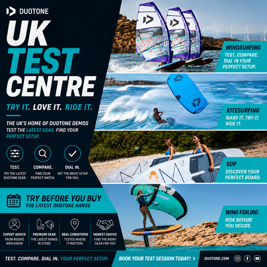 Duotone UK Test Centre is now LIVE