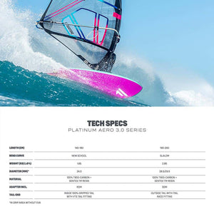 Platinum Series AERO 3.0 Windsurf Boom