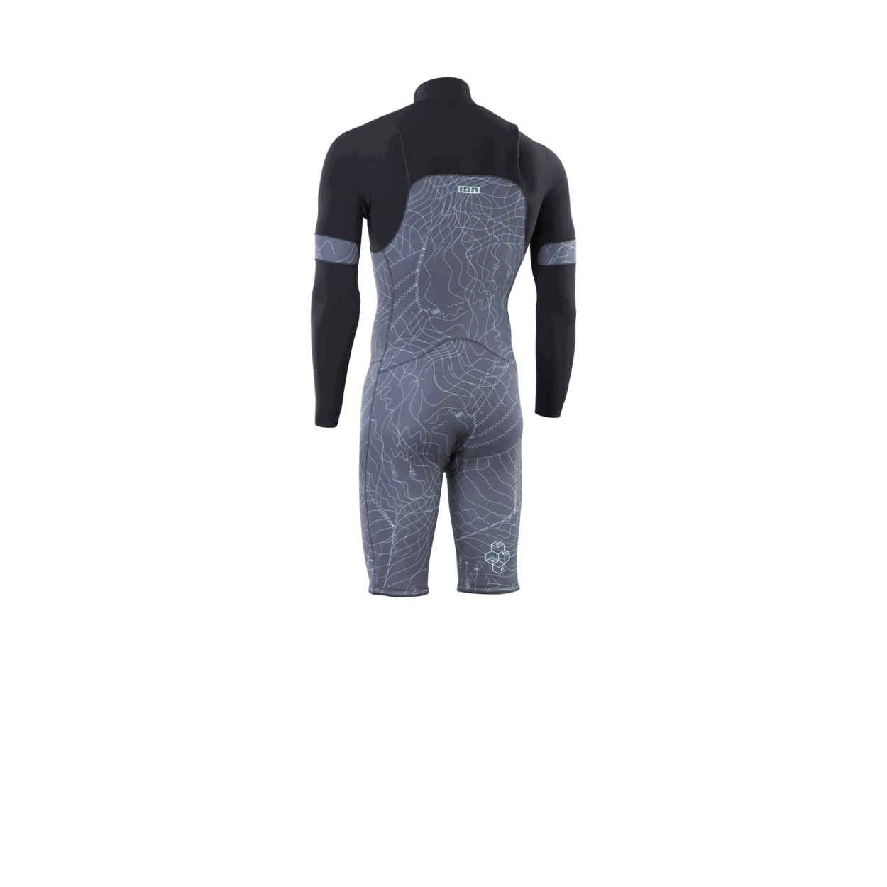 ION Seek Core 3/2 Shorty LS Front Zip Mens Wetsuit - Wetsuits | H2O Sports