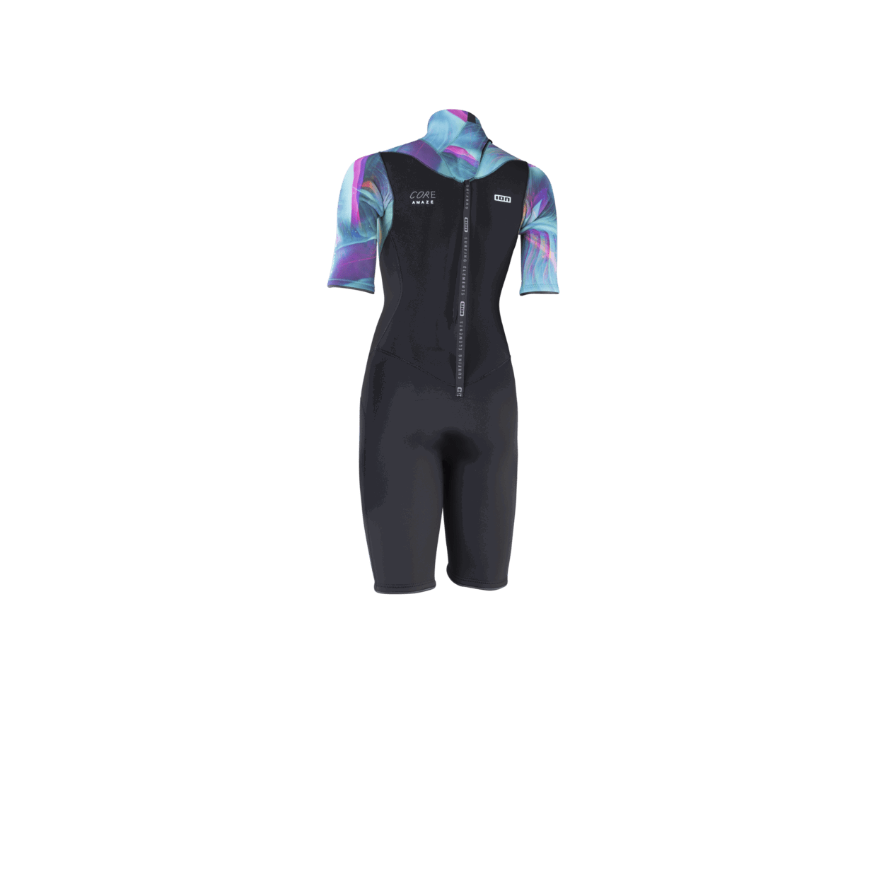 ION Amaze Core 2/2 Shorty SS Back Zip Womens Wetsuit - Wetsuits | H2O Sports