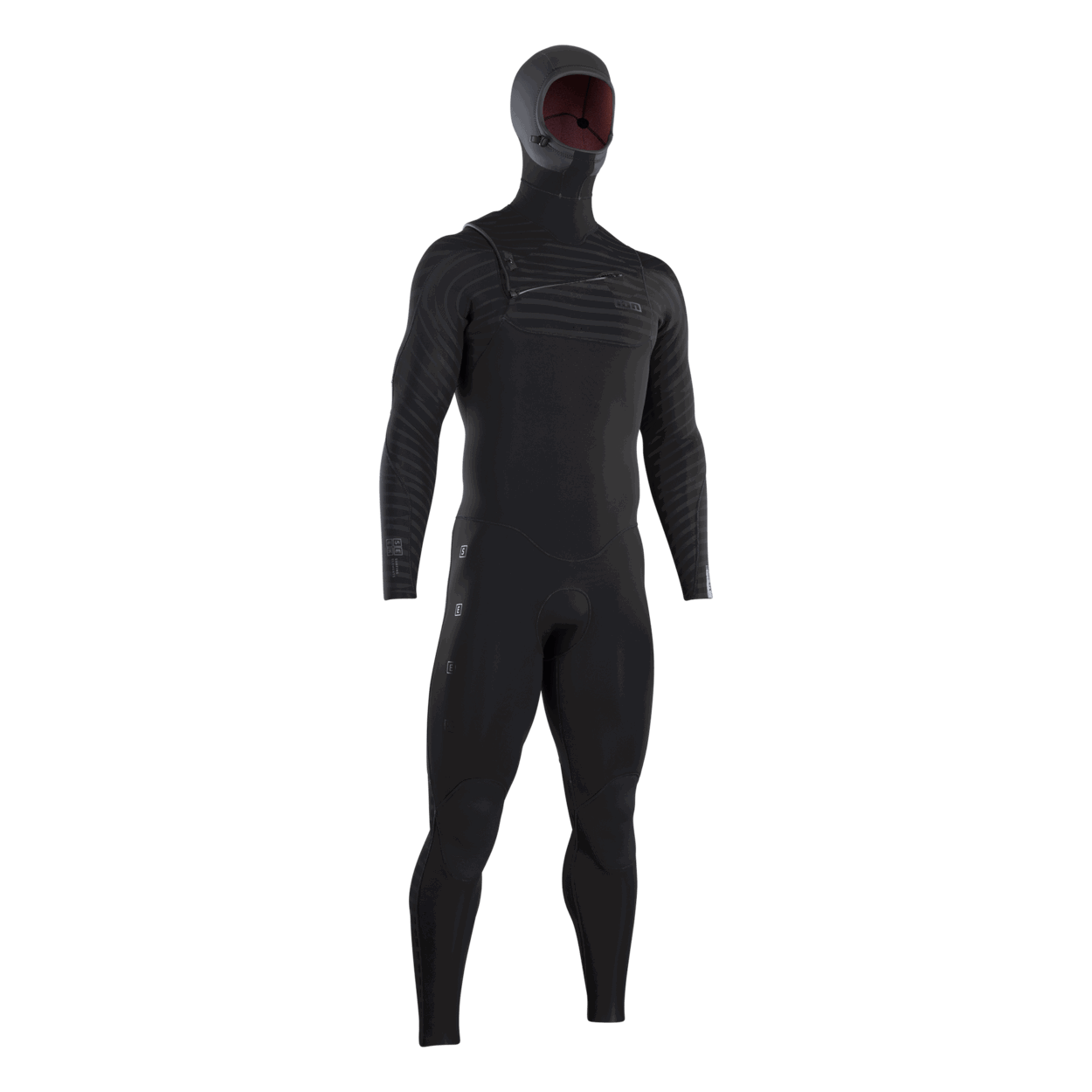 ION Seek Core 5/4 Hood Front Zip Mens Wetsuit - Wetsuits | H2O Sports