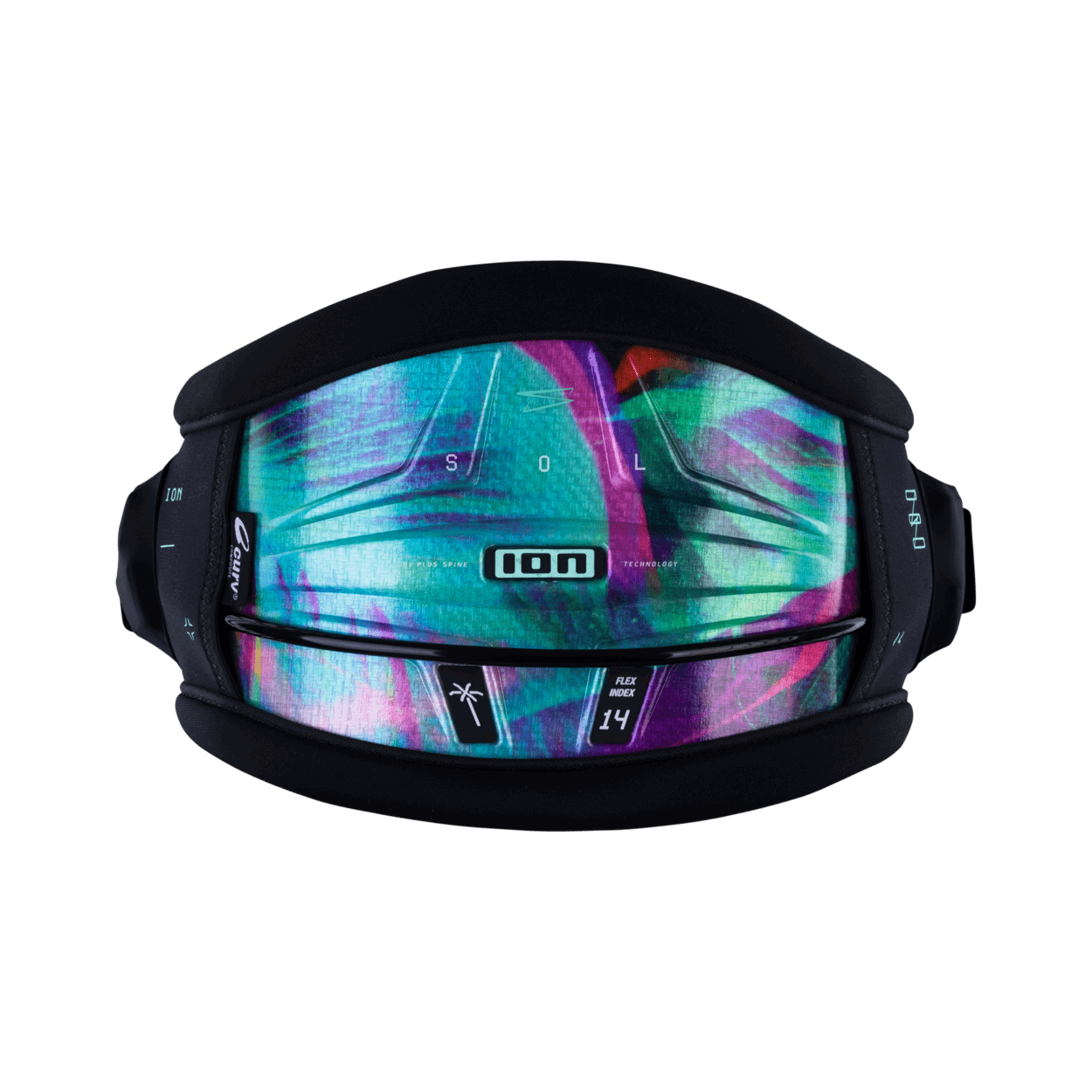 ION Sol Curv Kitesurf Harness - Kitesurf | H2O Sports