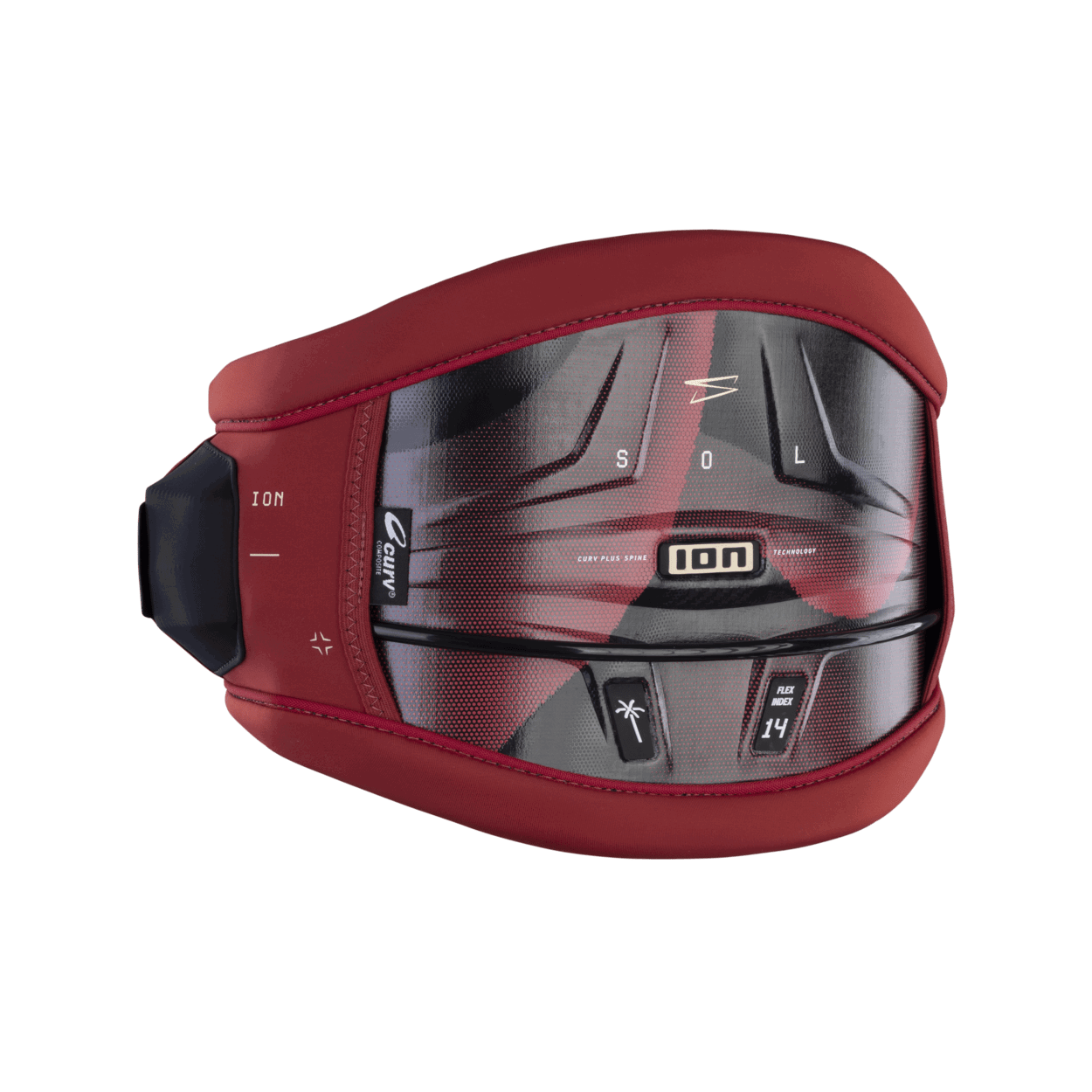 ION Sol Curv Kitesurf Harness - Kitesurf | H2O Sports