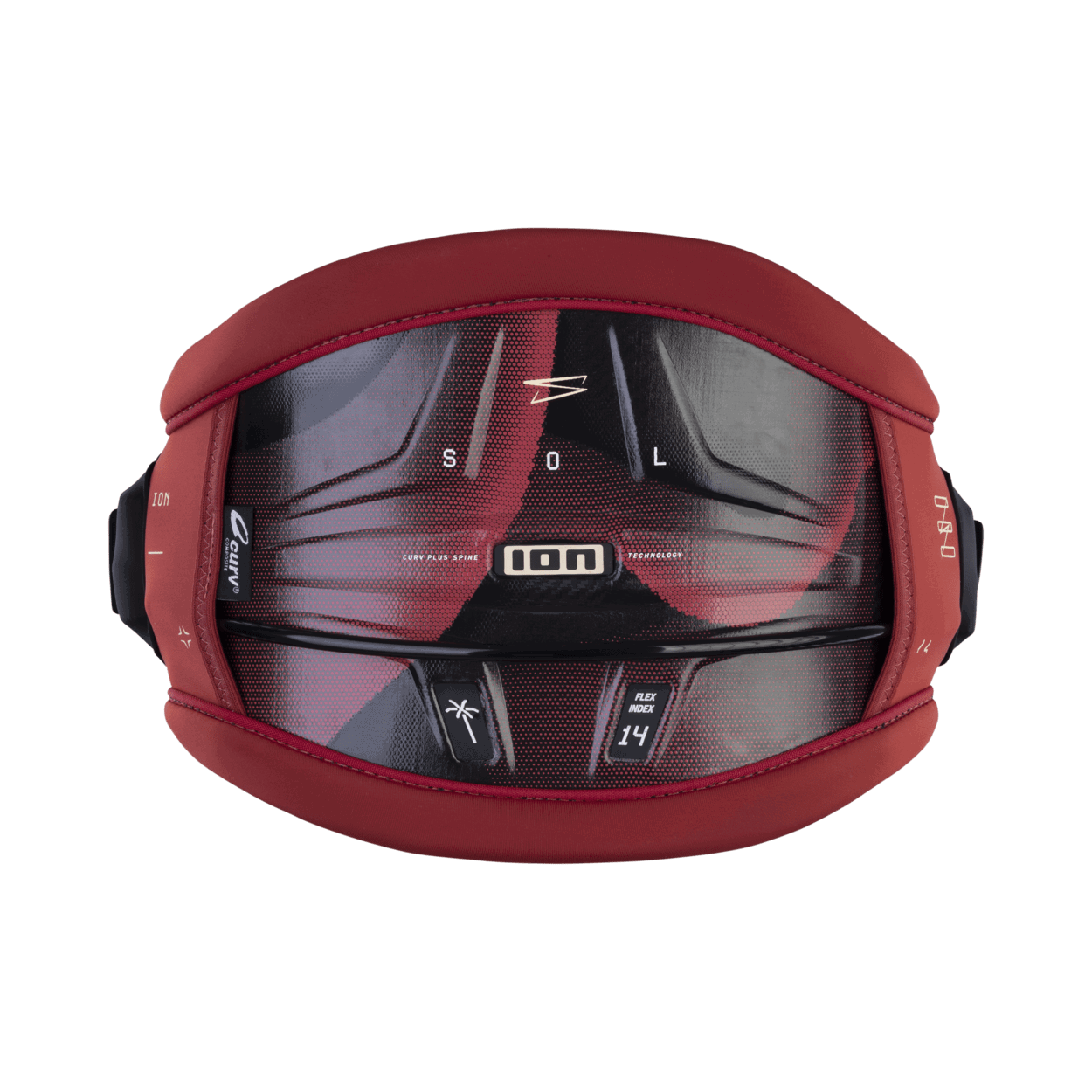 ION Sol Curv Kitesurf Harness - Kitesurf | H2O Sports