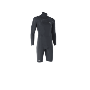 ION Seek Core 3/2 Shorty LS Front Zip Mens Wetsuit - Wetsuits | H2O Sports