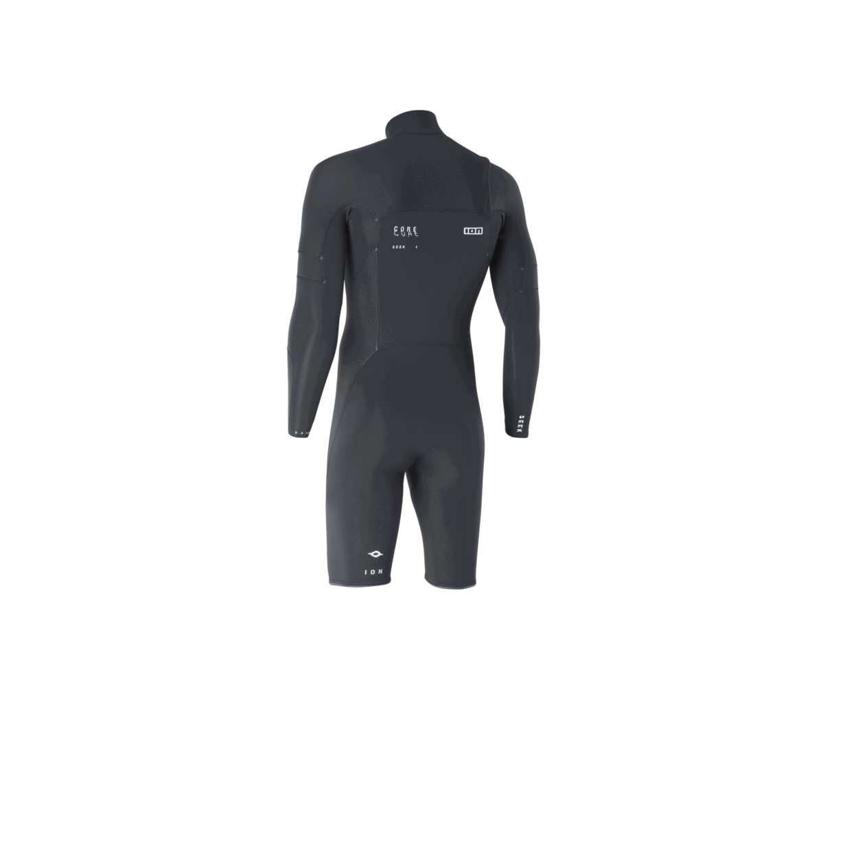ION Seek Core 3/2 Shorty LS Front Zip Mens Wetsuit - Wetsuits | H2O Sports