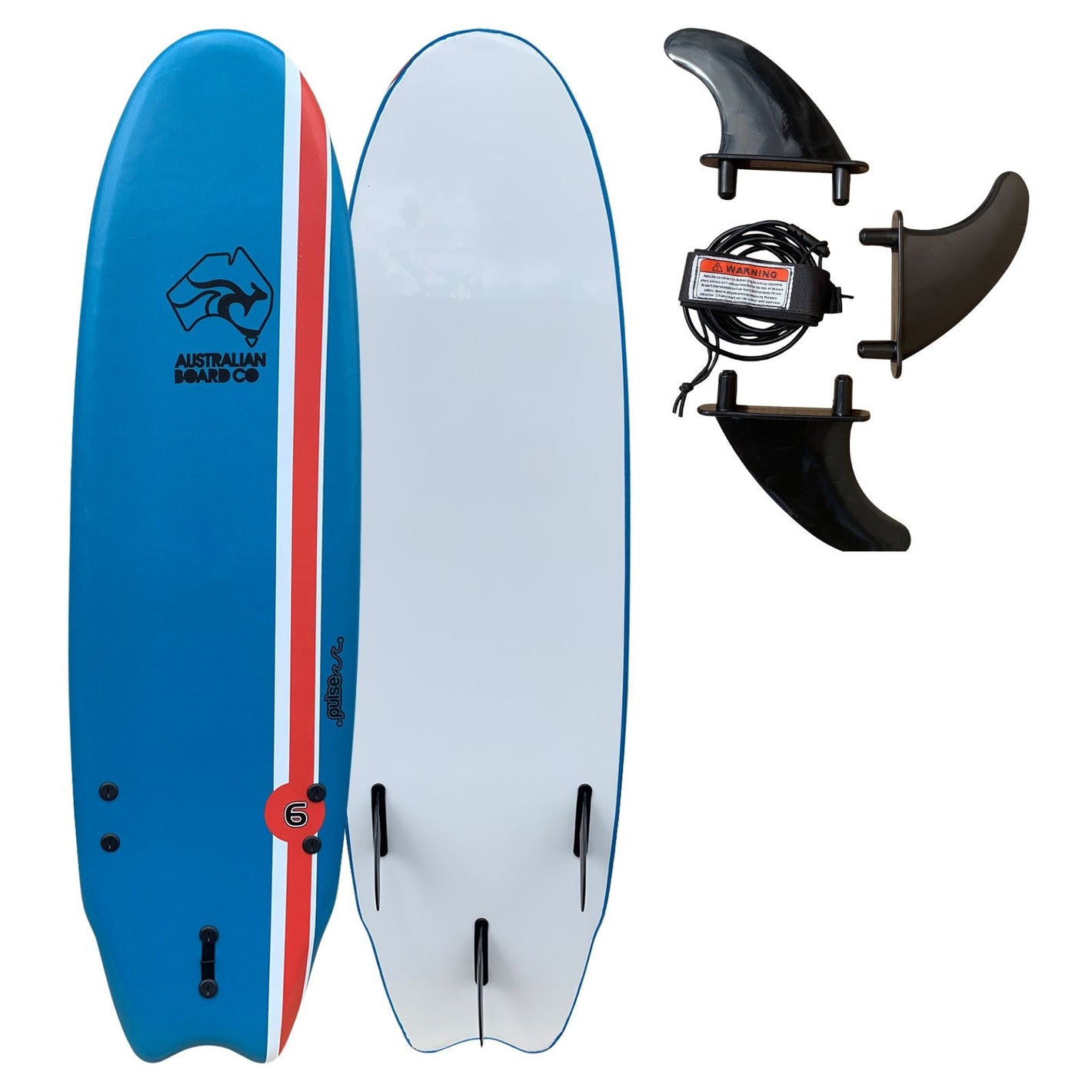 6'0 Soft Foamie Beginner Surfboard