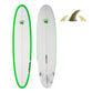 8'0 Squash Tail Mini Mal Surfboard