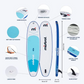 Azure Inflatable Paddleboard