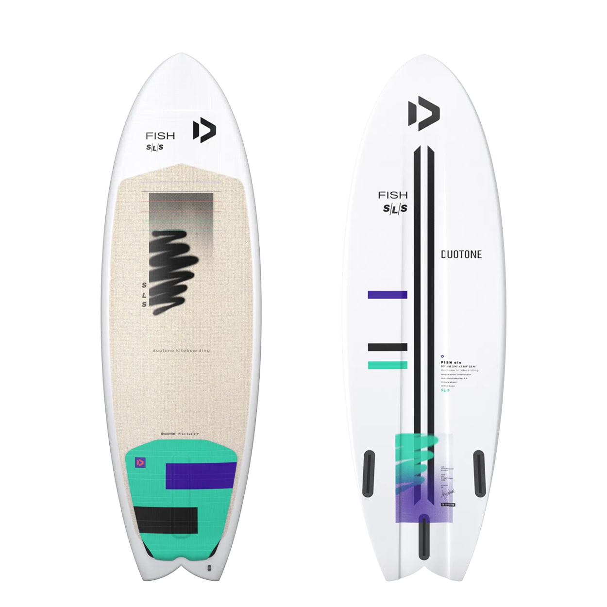 Duotone Fish SLS Kite Surfboard - Kitesurf | H2O Sports