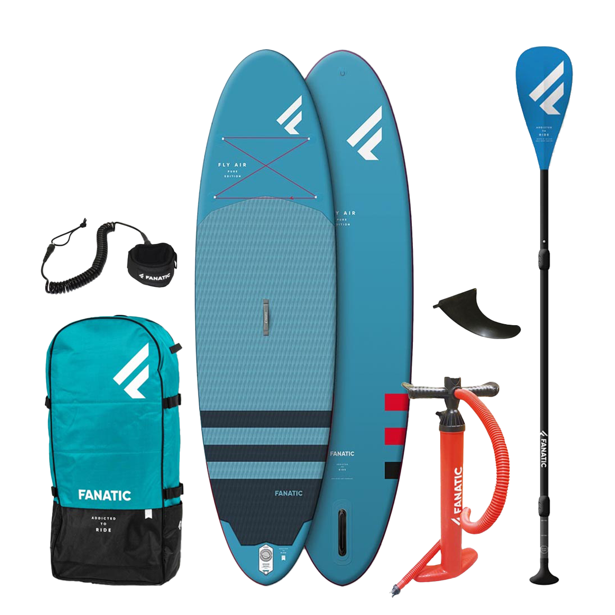 Fanatic Fly Air Inflatable Paddle Board Package - Paddle Board | H2O Sports