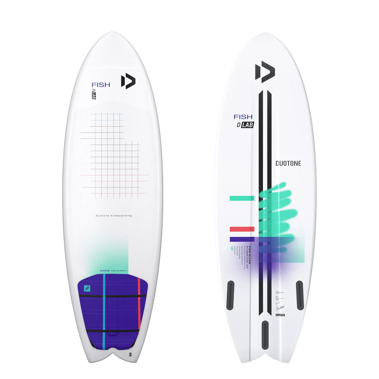 Duotone Fish D/LAB Kite Surfboard - Kitesurf | H2O Sports