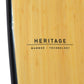 7'6 Bamboo Mini Mal Surfboard