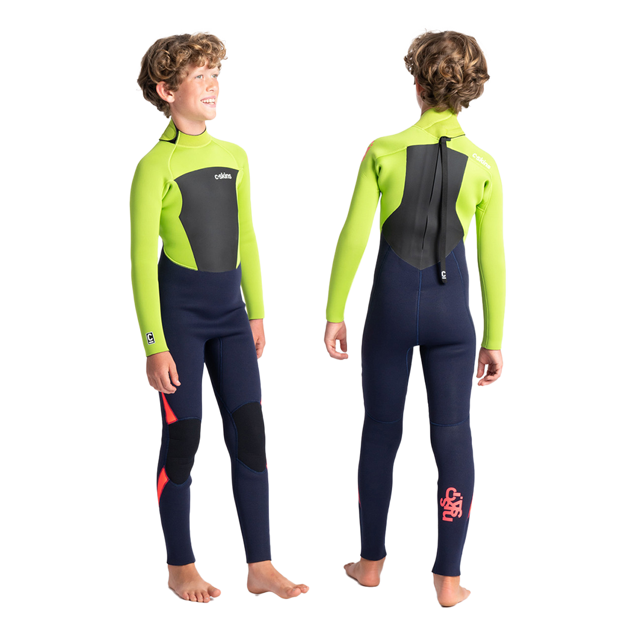 C-Skins Legend 4:3 Back Zip Youth Wetsuit - Wetsuits | H2O Sports
