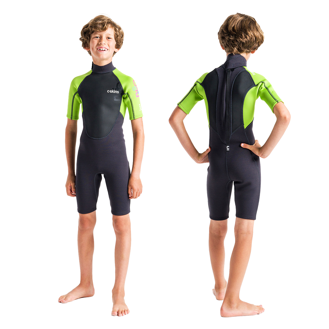 C-Skins Element 3:2 Shorti Youth Wetsuit - Wetsuits | H2O Sports