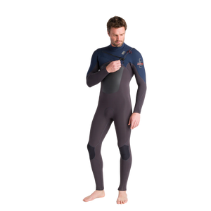 NuWave ReWired 5:4 Mens Chest Zip Wetsuit