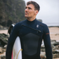 NuWave ReWired 5:4 Mens Chest Zip Wetsuit