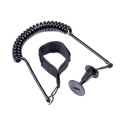 Vision Bodyboard Coiled Leash - Surf | H2O Sports