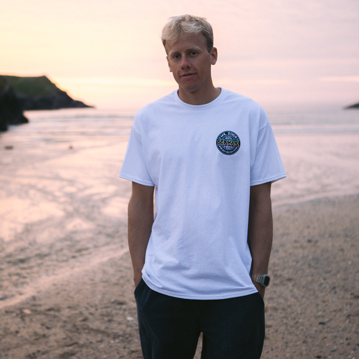 Sex-Wax Sexwax Tee Word Fade Green - Lifestyle | H2O Sports