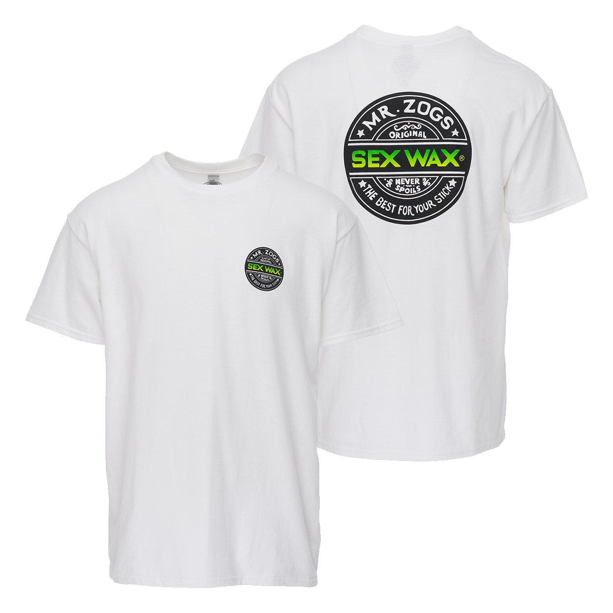 Sex-Wax Sexwax Tee Word Fade Green - Lifestyle | H2O Sports