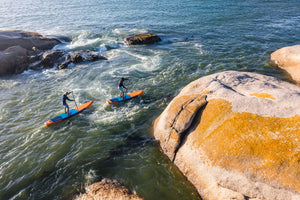 Glass PE Adjustable 3-Piece Paddle