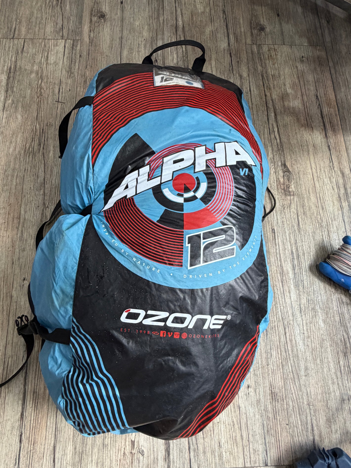 Used Ozone Alfa V1 12mtr Kite