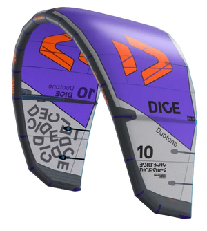 Dice SLS Kitesurfing Kite