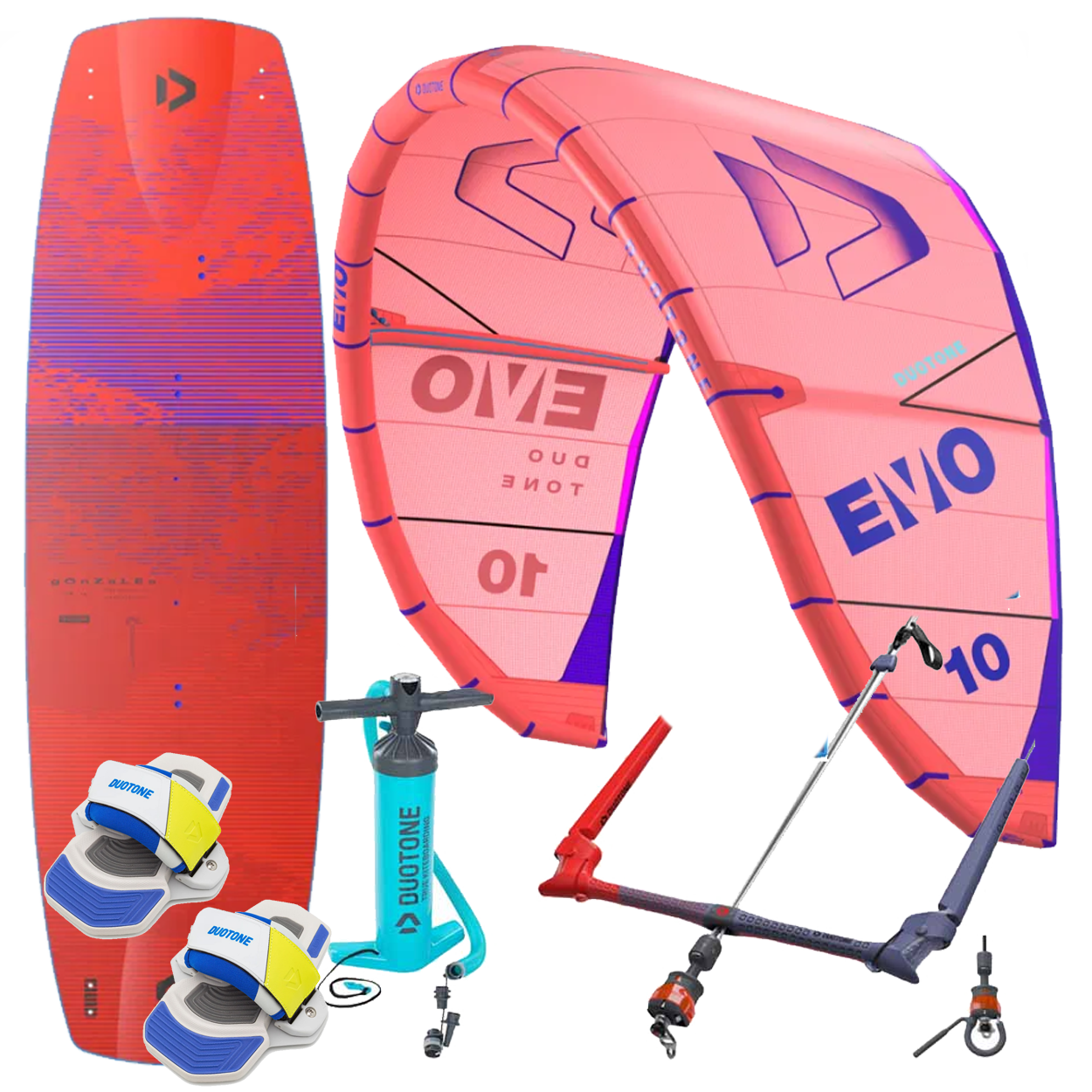 Evo Kite Gonzales Board Package