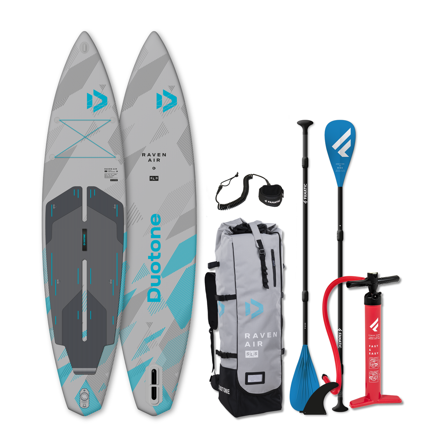 Raven Air SLS Inflatable Paddle Board Package