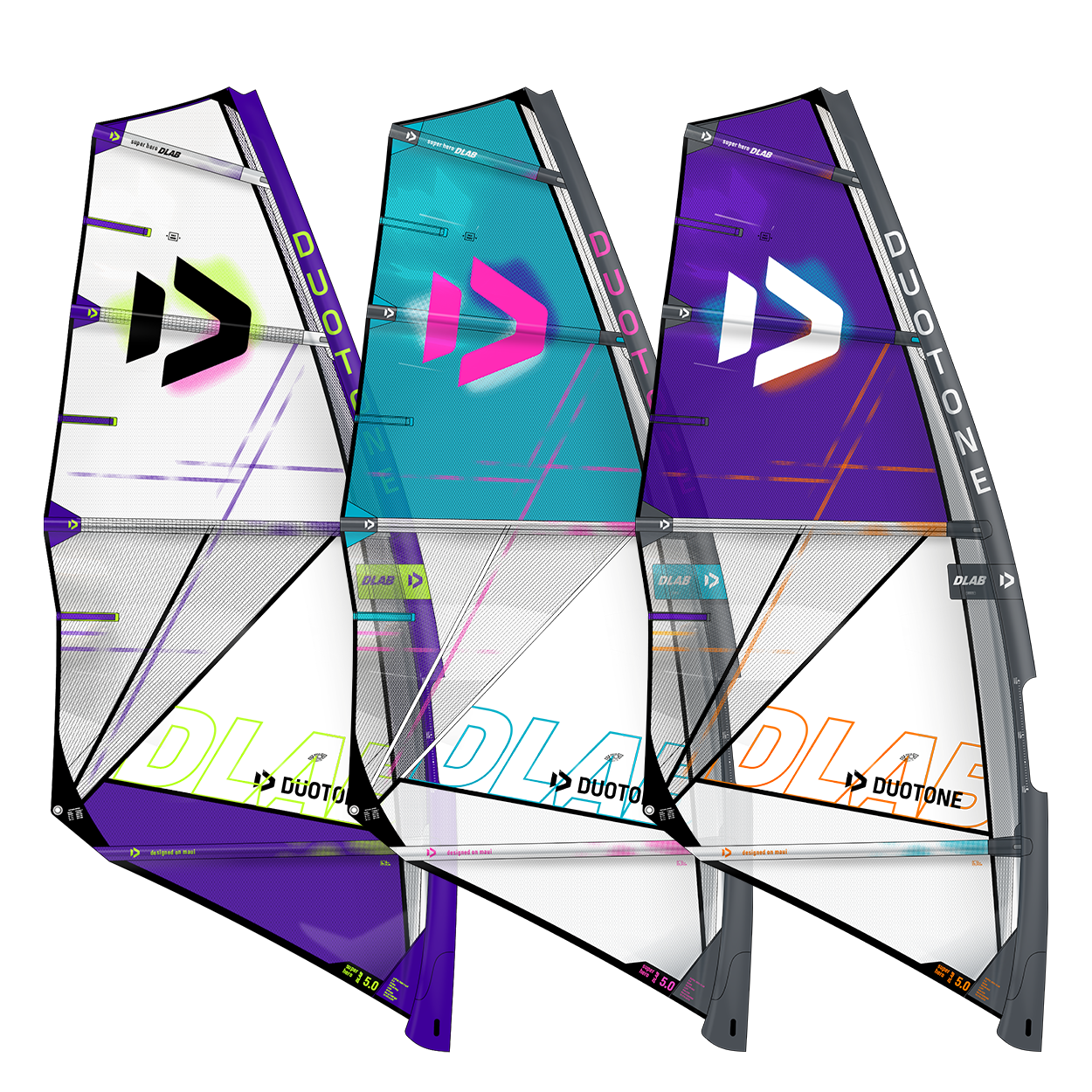 Duotone Super Hero D/LAB Windsurf Sail - Windsurf | H2O Sports
