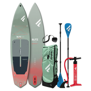 Fanatic Blitz Air SLT Inflatable Paddle Board Package - Paddle Board | H2O Sports