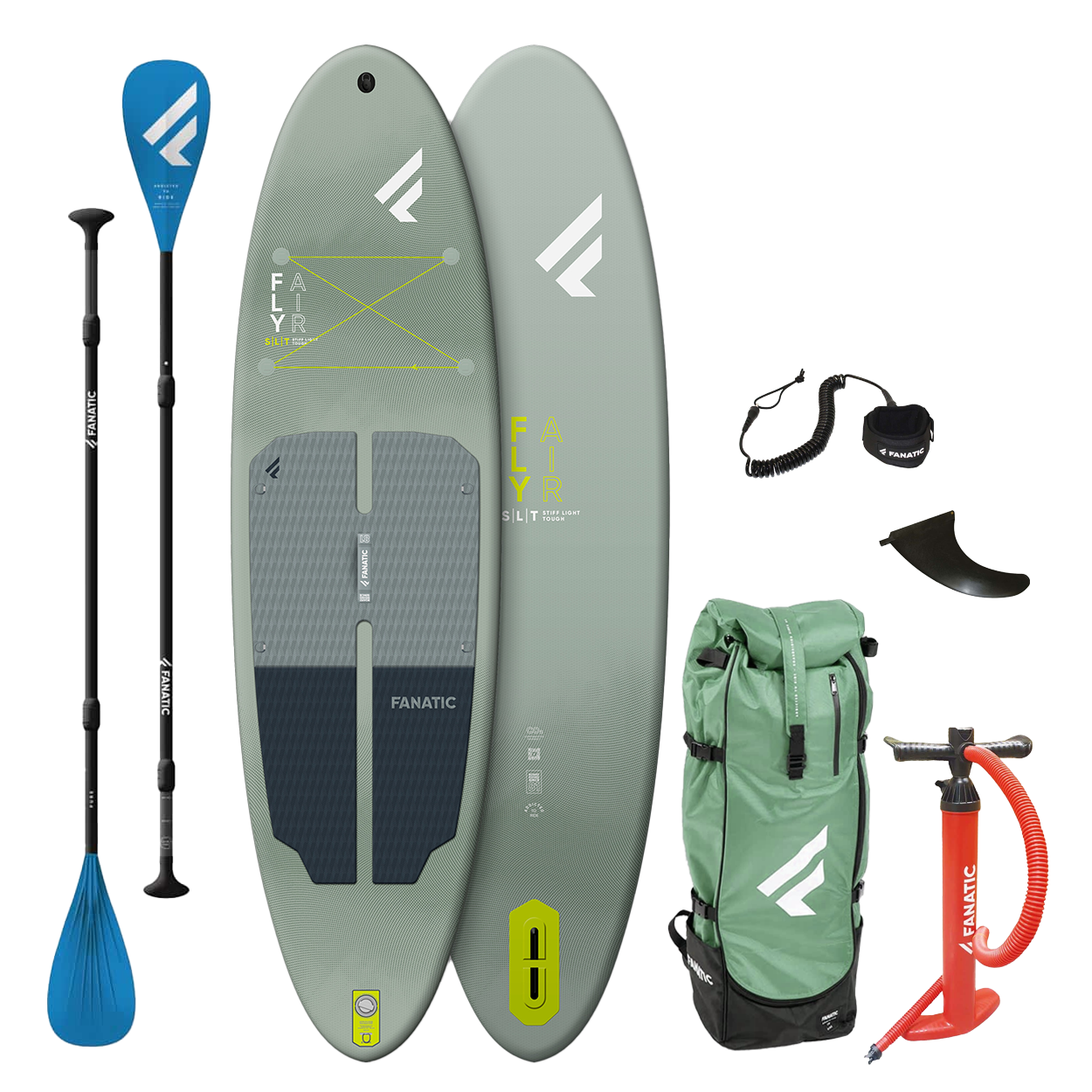 Fly Air SLT Inflatable Paddle Board Package