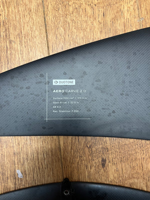 Used Duotone Aero Carve 2.0 D/LAB Wing Set 1100/200