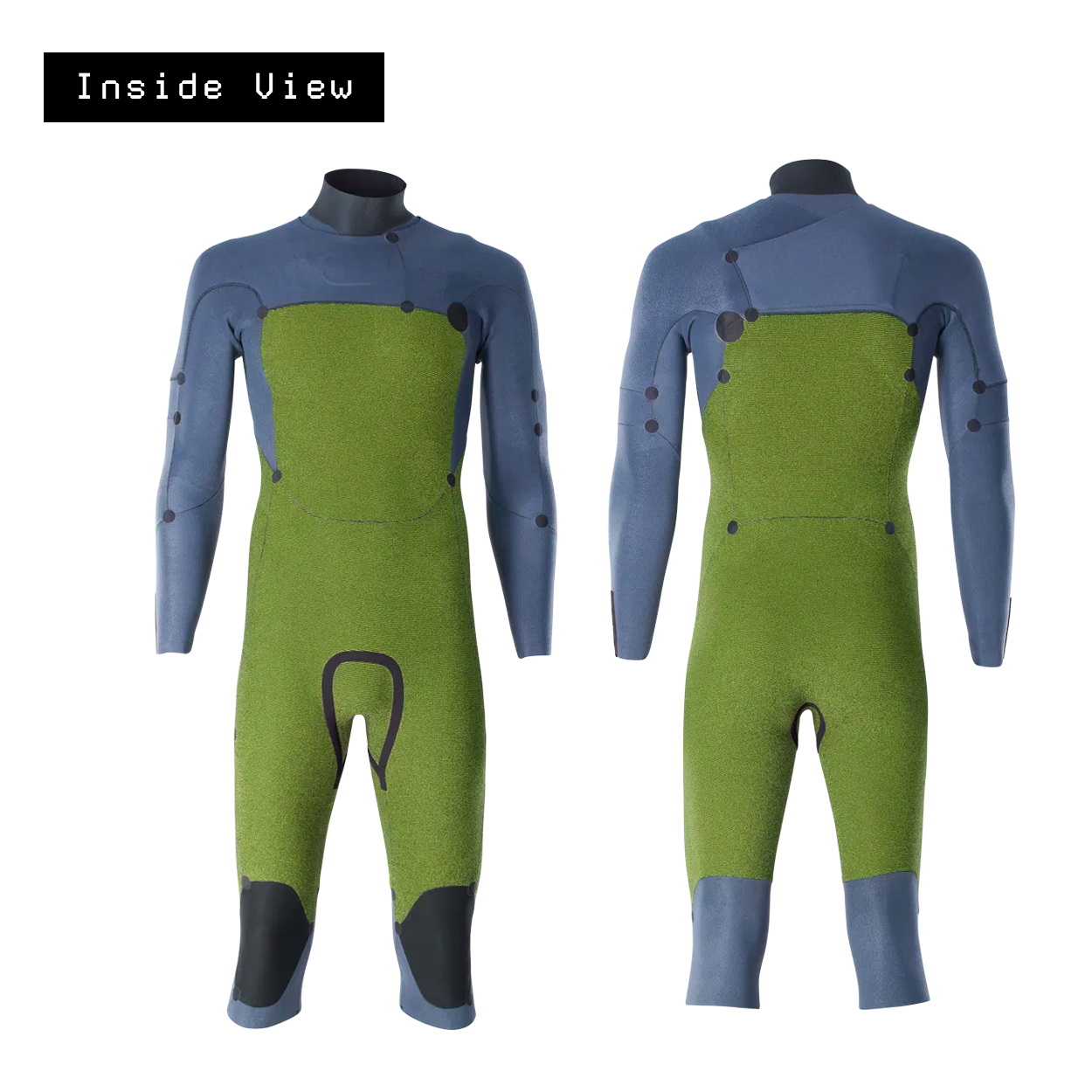 ION Seek Core 4/3 Overknee LS Front Zip Mens Wetsuit - Wetsuits | H2O ...