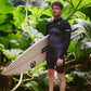 NuWave Session Lite 2:2 Mens FL Chest Zip Shorty