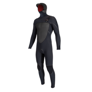 Psycho Tech 6/4+ Chest Zip w/Hood Mens Wetsuit
